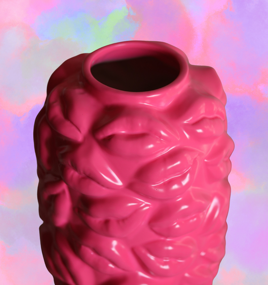 "Pink Kiss" - Vase