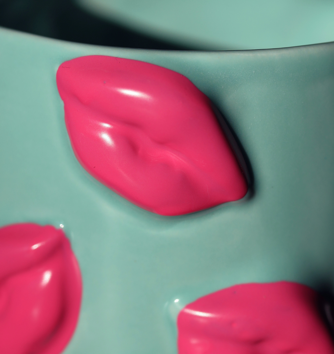 "Pink Kiss Pot" - Blumentopf (mini)