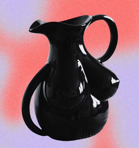 "Black Muse" - Vase