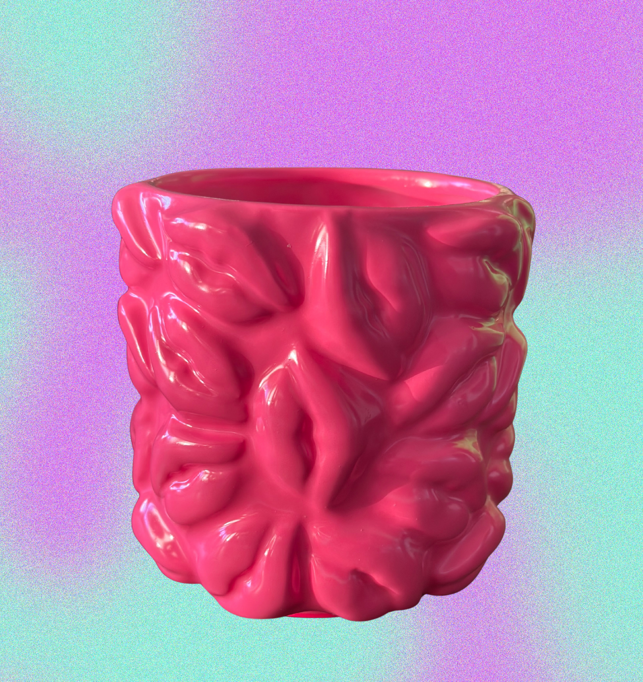 "Pinki Kiss Pot" - Blumentopf (mini)